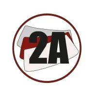Voici le logo de la marque 2A DISTRIBUTION qui représente son identité graphique.