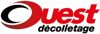 Voici le logo de la marque OUEST DECOLLETAGE qui représente son identité graphique.