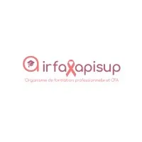 Voici le logo de la marque IRFA APISUP qui représente son identité graphique.