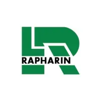 Voici le logo de la marque SOCIETE RAPHARIN qui représente son identité graphique.