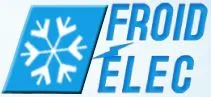 Voici le logo de la marque FROID ELEC qui représente son identité graphique.