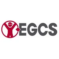 Voici le logo de la marque E G C S qui représente son identité graphique.