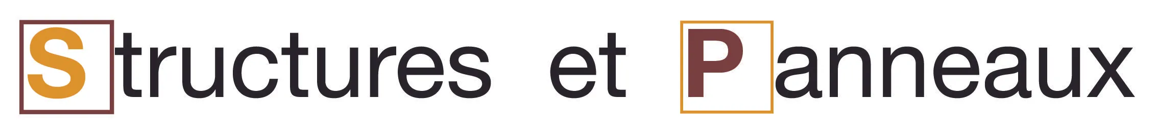 STRUCTURES ET PANNEAUX logo