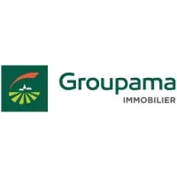 Voici le logo de la marque GROUPAMA IMMOBILIER qui représente son identité graphique.