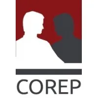 Voici le logo de la marque CONSEIL RETRAITE PREVOYANCE (COREP) qui représente son identité graphique.