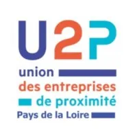 Voici le logo de la marque UNION DES ENTREPRISES DE PROXIMITE PAYS DE LA LOIRE (U2P PAYS DE LA LOIRE) qui représente son identité graphique.