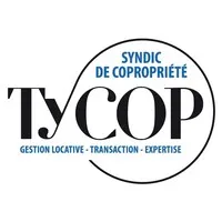 Voici le logo de la marque TYCOP qui représente son identité graphique.