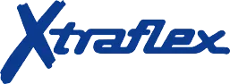Voici le logo de la marque XTRAFLEX qui représente son identité graphique.