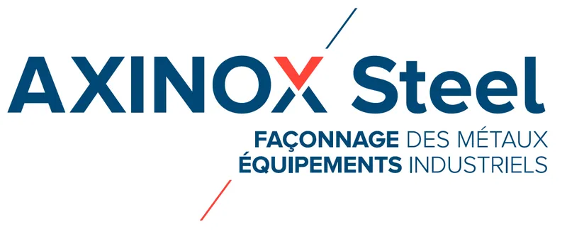 Voici le logo de la marque AXINOX qui représente son identité graphique.