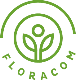 IMPORT EXPORT FLORACOM logo