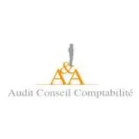 Voici le logo de la marque A&A AUDIT CONSEIL COMPTABILITE qui représente son identité graphique.