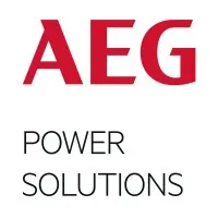 Voici le logo de la marque AEG POWER SOLUTIONS qui représente son identité graphique.