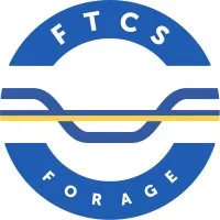 Voici le logo de la marque F T C S FORAGE qui représente son identité graphique.