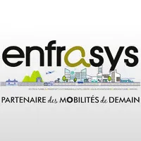 Voici le logo de la marque ENFRASYS qui représente son identité graphique.
