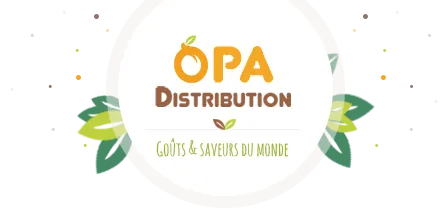 Voici le logo de la marque O.P.A.DISTRIBUTION qui représente son identité graphique.