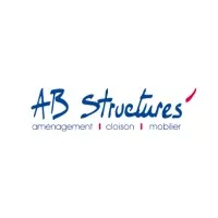 Voici le logo de la marque AB STRUCTURES qui représente son identité graphique.