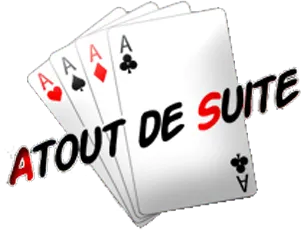Voici le logo de la marque ATOUT DE SUITE (ADS) qui représente son identité graphique.