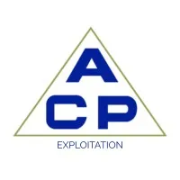 Voici le logo de la marque A C P EXPLOITATION qui représente son identité graphique.