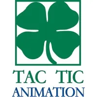Voici le logo de la marque TAC TIC ANIMATION qui représente son identité graphique.