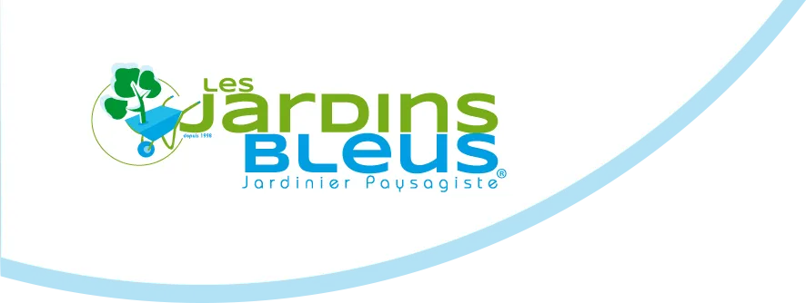 LES JARDINS BLEUS logo