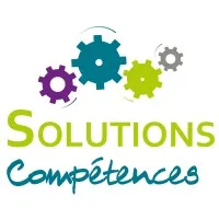 Voici le logo de la marque SOLUTIONS COMPETENCES qui représente son identité graphique.