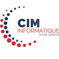 Voici le logo de la marque C I M INFORMATIQUE (CIM INFORMATIQUE) qui représente son identité graphique.