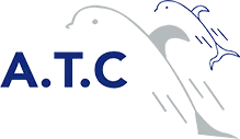 A T C logo