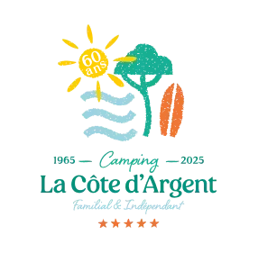 CAMPING DE LA COTE D'ARGENT logo