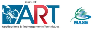 Voici le logo de la marque APPLICATIONS RECHARGEMENTS TECHNIQUES qui représente son identité graphique.