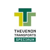Voici le logo de la marque THEVENON TRANSPORTS qui représente son identité graphique.
