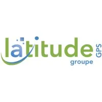 Voici le logo de la marque LATITUDE GPS qui représente son identité graphique.