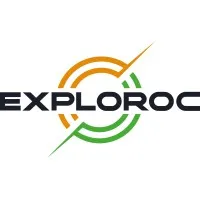 Voici le logo de la marque EXPLOROC qui représente son identité graphique.