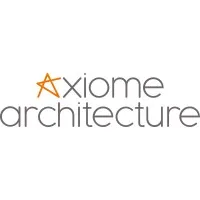 Voici le logo de la marque AXIOME ARCHITECTURE qui représente son identité graphique.