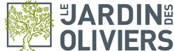 Voici le logo de la marque LE JARDIN DES OLIVIERS qui représente son identité graphique.