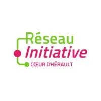 Voici le logo de la marque INITIATIVE COEUR D HERAULT qui représente son identité graphique.