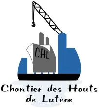 Voici le logo de la marque LES CHANTIERS DES HAUTS DE LUTECE qui représente son identité graphique.