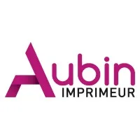 Voici le logo de la marque AUBIN IMPRIMEUR qui représente son identité graphique.