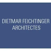 Voici le logo de la marque DIETMAR FEICHTINGER ARCHITECTES (DFA) qui représente son identité graphique.