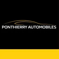 Voici le logo de la marque PONTHIERRY AUTOMOBILES qui représente son identité graphique.