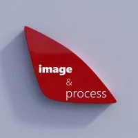 Voici le logo de la marque IMAGE & PROCESS qui représente son identité graphique.