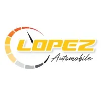Voici le logo de la marque LOPEZ AUTOMOBILE qui représente son identité graphique.