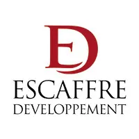 Voici le logo de la marque ESCAFFRE DEVELOPPEMENT qui représente son identité graphique.