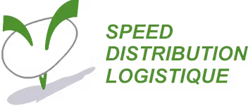 Voici le logo de la marque SPEED DISTRIBUTION LOGISTIQUE qui représente son identité graphique.
