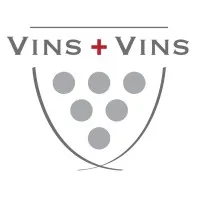 Voici le logo de la marque VINS + VINS qui représente son identité graphique.