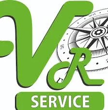 Voici le logo de la marque VR SERVICES qui représente son identité graphique.