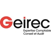 Voici le logo de la marque GEIREC qui représente son identité graphique.