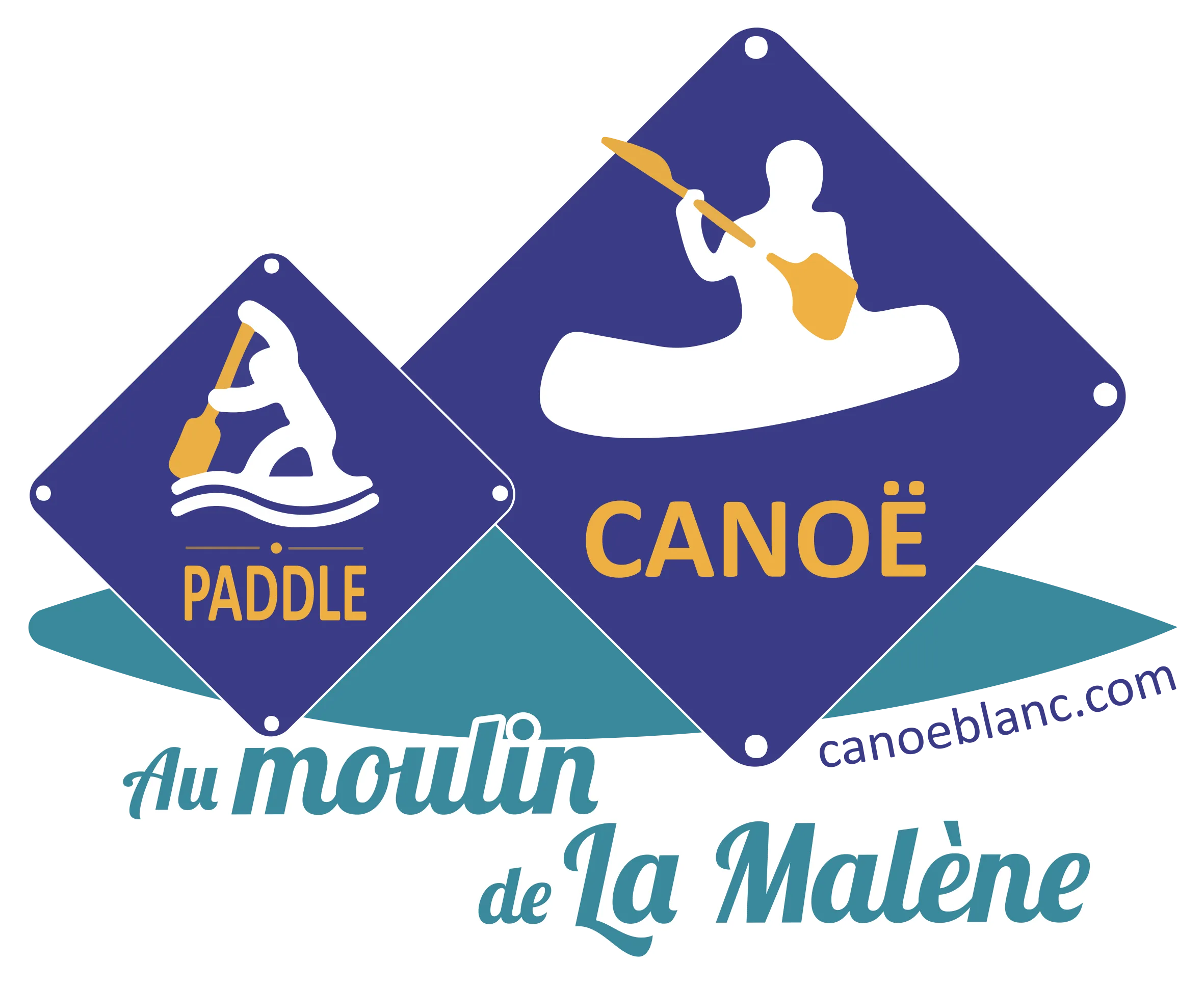 AU MOULIN DE LA MALENE logo