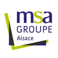 Voici le logo de la marque MSA ALSACE qui représente son identité graphique.