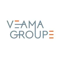 Voici le logo de la marque VEAMA GROUPE qui représente son identité graphique.