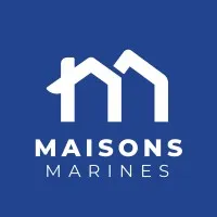Voici le logo de la marque LES MAISONS MARINES (LES MAISONS MARINES) qui représente son identité graphique.